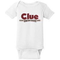 Clue Classic Detective Game Baby Bodysuit