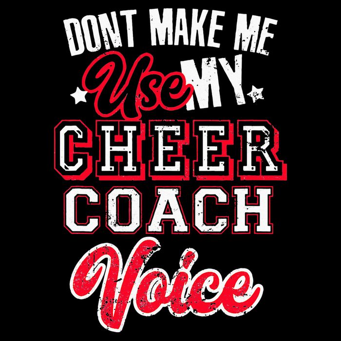Cheerleading Coach Don't Make Me Use My Cheer Coach Voice Doggie Tank