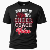 Cheerleading Coach Don't Make Me Use My Cheer Coach Voice Performance Shirt