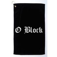 Chiraq Chicago Drill Music O Block Golf Towel
