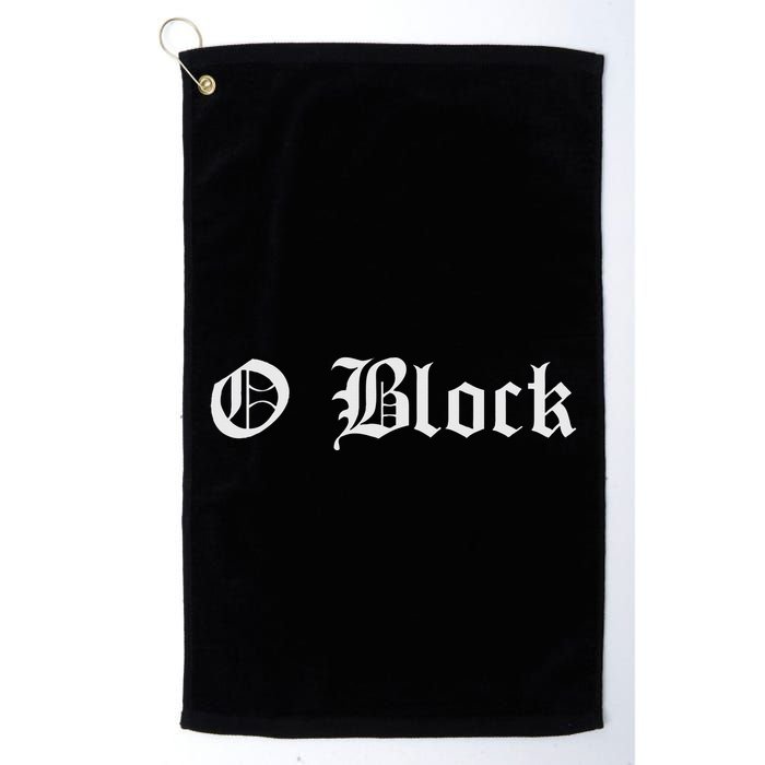 Chiraq Chicago Drill Music O Block Golf Towel