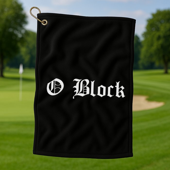Chiraq Chicago Drill Music O Block Golf Towel