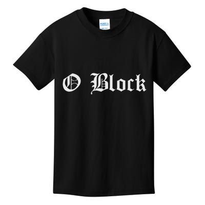 Chiraq Chicago Drill Music O Block Kids T-Shirt