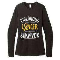 Childhood Cancer Design For A Childhood Cancer Survivor Womens CVC Long Sleeve Shirt