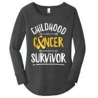 Childhood Cancer Design For A Childhood Cancer Survivor Women's Perfect Tri Tunic Long Sleeve Shirt