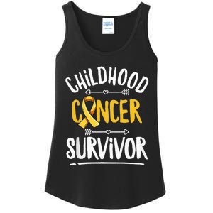 Childhood Cancer Design For A Childhood Cancer Survivor Ladies Essential Tank