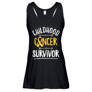 Childhood Cancer Design For A Childhood Cancer Survivor Ladies Essential Flowy Tank