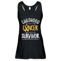 Childhood Cancer Design For A Childhood Cancer Survivor Ladies Essential Flowy Tank