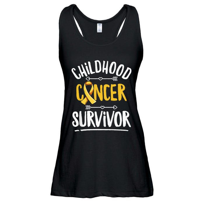 Childhood Cancer Design For A Childhood Cancer Survivor Ladies Essential Flowy Tank