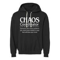 Chaos Coordinator Definition Garment-Dyed Fleece Hoodie