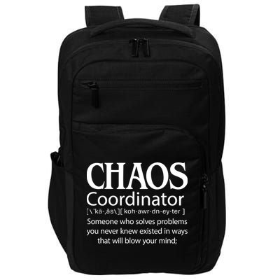 Chaos Coordinator Definition Impact Tech Backpack