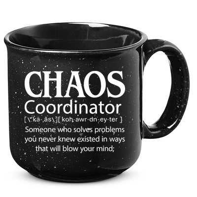 Chaos Coordinator Definition 15oz Campfire Ceramic Mug
