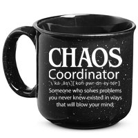 Chaos Coordinator Definition 15oz Campfire Ceramic Mug