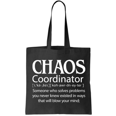 Chaos Coordinator Definition Bag