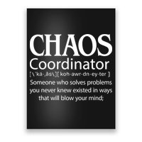Chaos Coordinator Definition Poster