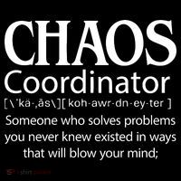 Chaos Coordinator Definition Premium T-Shirt