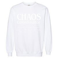Chaos Coordinator Definition Garment-Dyed Sweatshirt