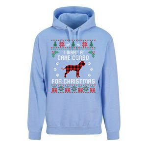 Cane Corso Dog Lover Xmas Funny Gift Dog Ugly Christmas Sweater Gift Unisex Surf Hoodie