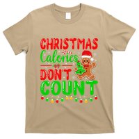 Christmas Calories DonT Count Cookie Gingerbread T-Shirt