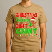 Christmas Calories DonT Count Cookie Gingerbread T-Shirt