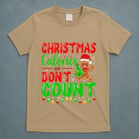 Christmas Calories DonT Count Cookie Gingerbread T-Shirt