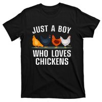 Cute Chicken Design Farming Chicken Lover T-Shirt