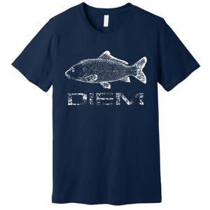 Carp (Carpe) Diem Fishing Fish Premium T-Shirt