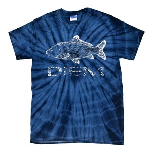 Carp (Carpe) Diem Fishing Fish Tie-Dye T-Shirt