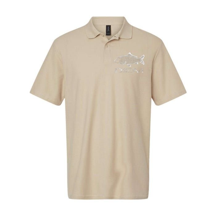 Carp (Carpe) Diem Fishing Fish Softstyle Adult Sport Polo