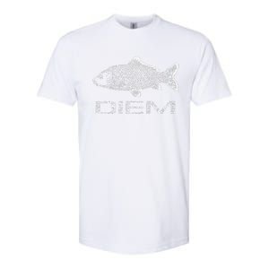 Carp (Carpe) Diem Fishing Fish Softstyle CVC T-Shirt