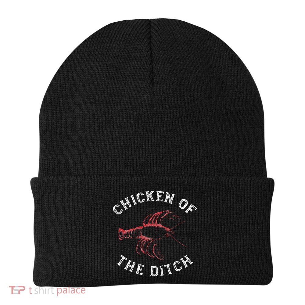 Crawfish Chicken Ditch Retro Cajun Food Gift Beanie