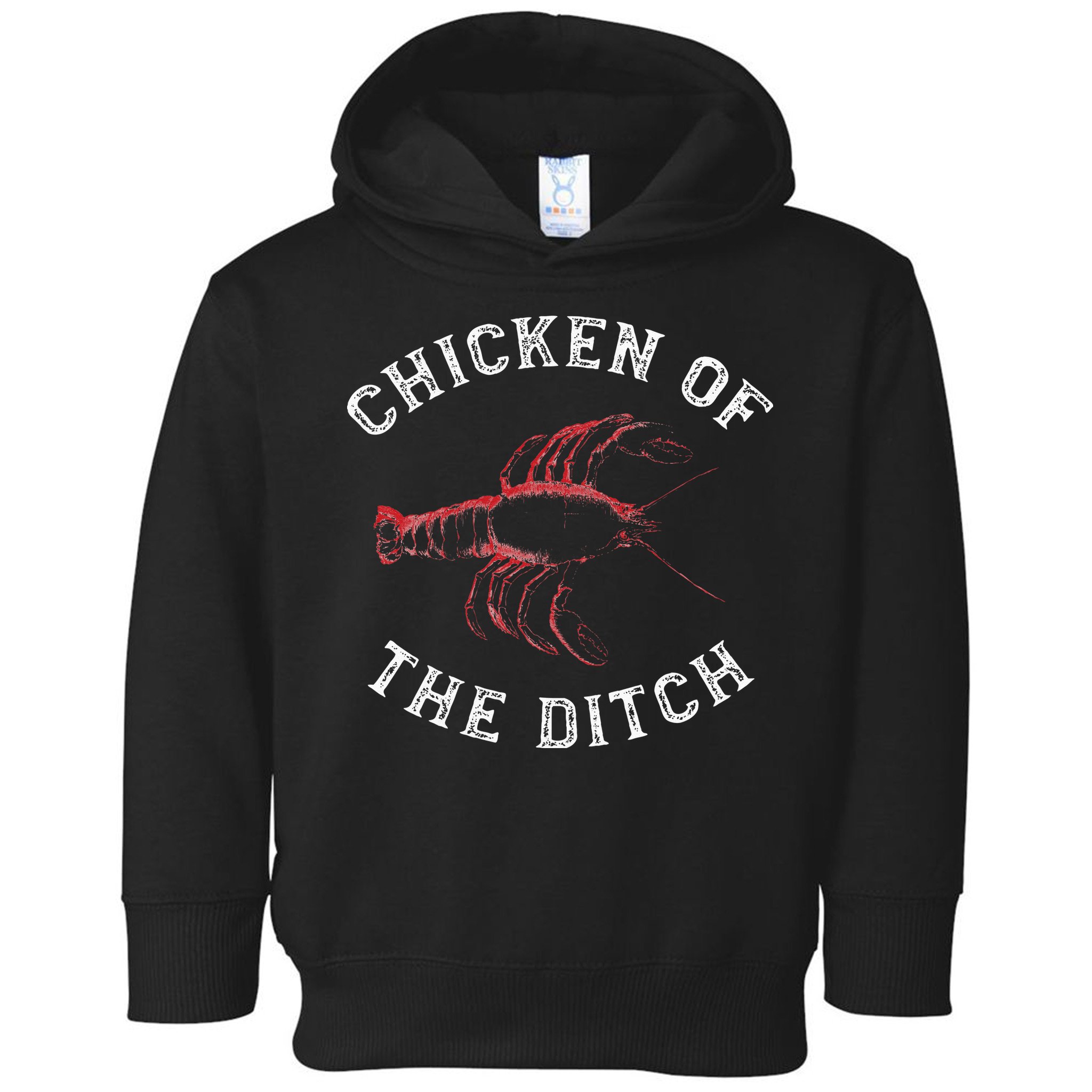 Crawfish Chicken Ditch Retro Cajun Food Gift Toddler Hoodie