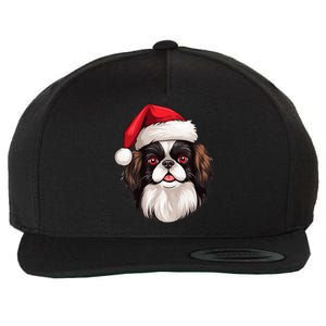 Christmas Chihuahua Dog Santa Hat Funny Xmas Great Gift Wool Snapback Cap