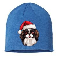 Christmas Chihuahua Dog Santa Hat Funny Xmas Great Gift Sustainable Beanie