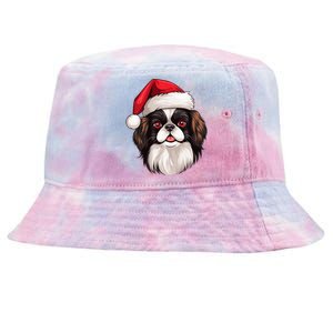 Christmas Chihuahua Dog Santa Hat Funny Xmas Great Gift Tie-Dyed Bucket Hat