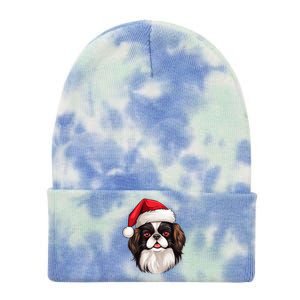 Christmas Chihuahua Dog Santa Hat Funny Xmas Great Gift Tie Dye 12in Knit Beanie