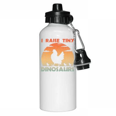 Cool Chicken Design For Farm Lover Chicken Farmer Aluminum Water Bottle