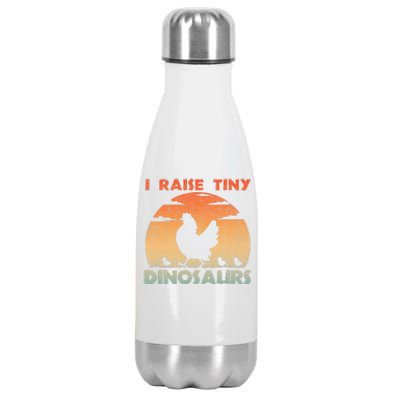 Cool Chicken Design For Farm Lover Chicken Farmer Stainless Steel Insulated Water Bottle