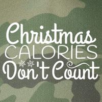 Christmas Calories Don't Count Funny Legacy Tie Dye Trucker Hat