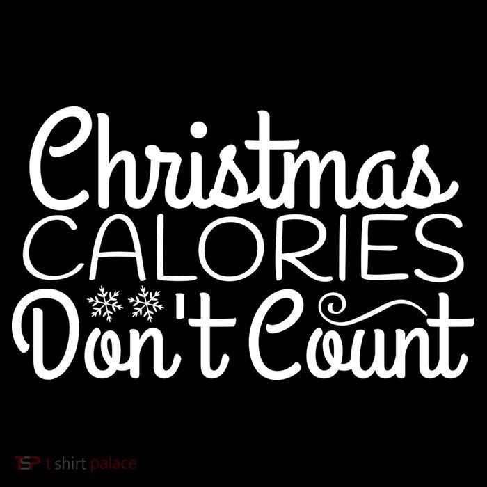 Christmas Calories Don't Count Funny Sustainable Knit Beanie