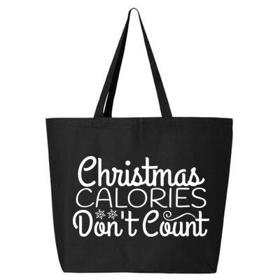 Christmas Calories Don't Count Funny 25L Jumbo Tote