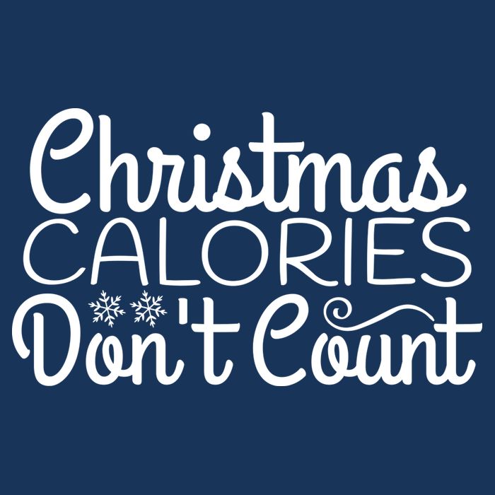 Christmas Calories Don't Count Funny Infant Baby Jersey Bodysuit