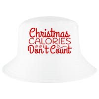 Christmas Calories Don't Count Funny Cool Comfort Performance Bucket Hat