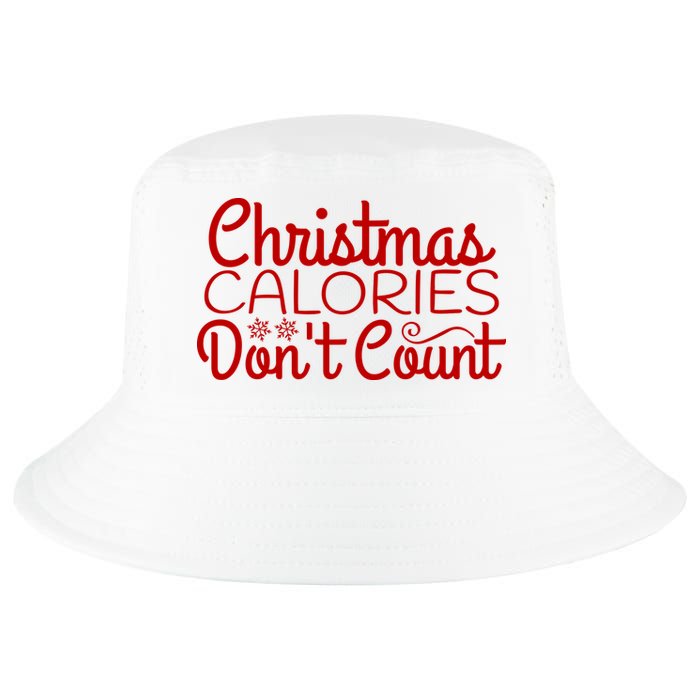 Christmas Calories Don't Count Funny Cool Comfort Performance Bucket Hat