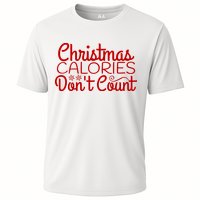 Christmas Calories Don't Count Funny Performance Shirt