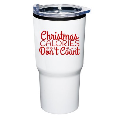 Christmas Calories Don't Count Funny Tumbler