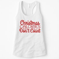Christmas Calories Don't Count Funny Womens Tank Top