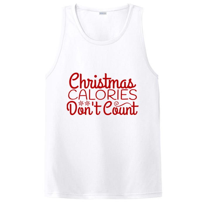 Christmas Calories Don't Count Funny PosiCharge Competitor Tank