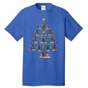 Cane Corso Dog Lover Xmas Lighting Cane Corso Christmas Tree Funny Gift Tall T-Shirt