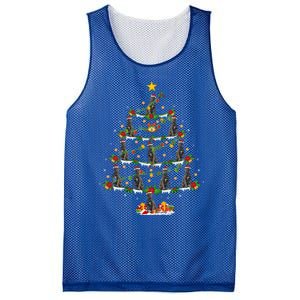 Cane Corso Dog Lover Xmas Lighting Cane Corso Christmas Tree Funny Gift Mesh Reversible Basketball Jersey Tank